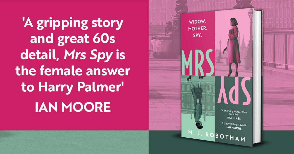 Maggie Flynn isn't your typical mum... 
#MrsSpy is now available from M.J. Robotham, get your copy: amzn.eu/d/eyeLzor