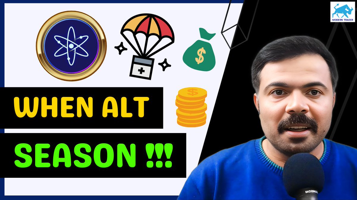 📢 New Video Arrived (31/05/25) 🚀 

📺 Video Link 👉 youtu.be/3tZvVNKHCTE

✨ Content Covered 👇 

1⃣ When Altseason 

2⃣ Bitcoin Dominance Chart Analysis 

3⃣ My Strategy For Upcoming Altseason 2025

🩵 &amp; 🔁