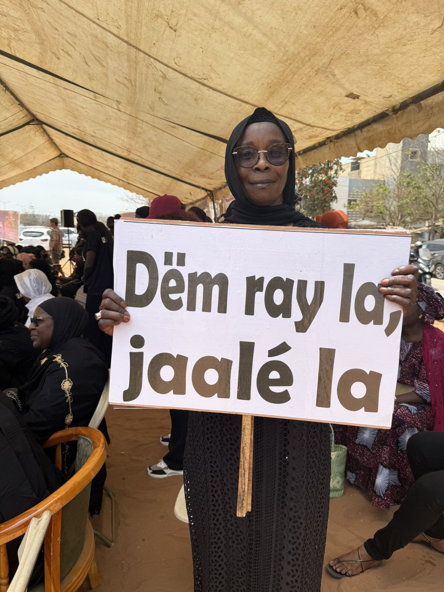 En direct du sit in ✊🏿