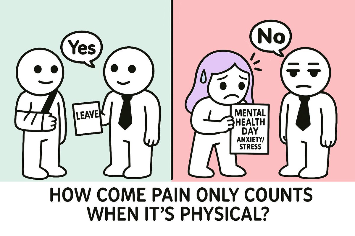 ADHD_weirdo_'s tweet image. ADHD doesn’t come with a bandage or crutch.

It's invisible chaos:
- Lost keys,
- Constant overwhelm.
- Forgotten appointments,

People think you're fine...

Since they’ve had moments like that too, 
It can't be a big deal.

But they don’t live in that moment
You do.
Every.…