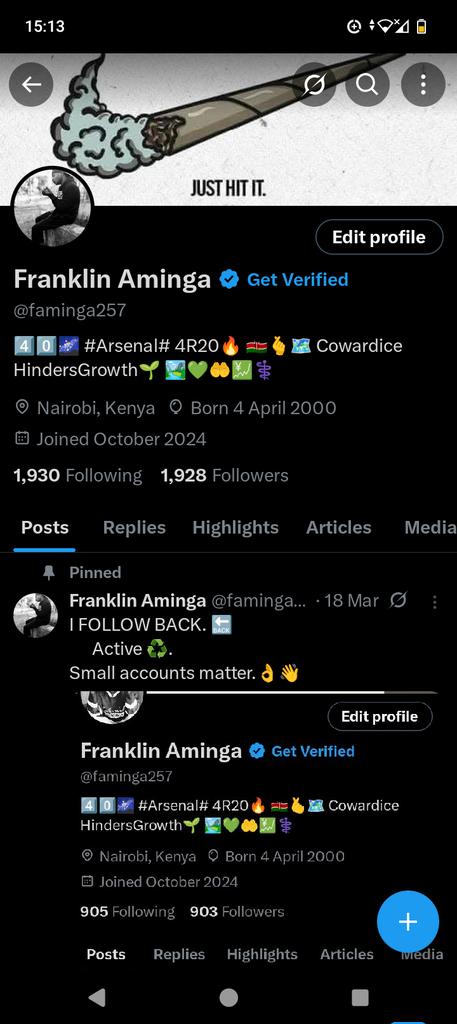 Franklin Aminga tweet media