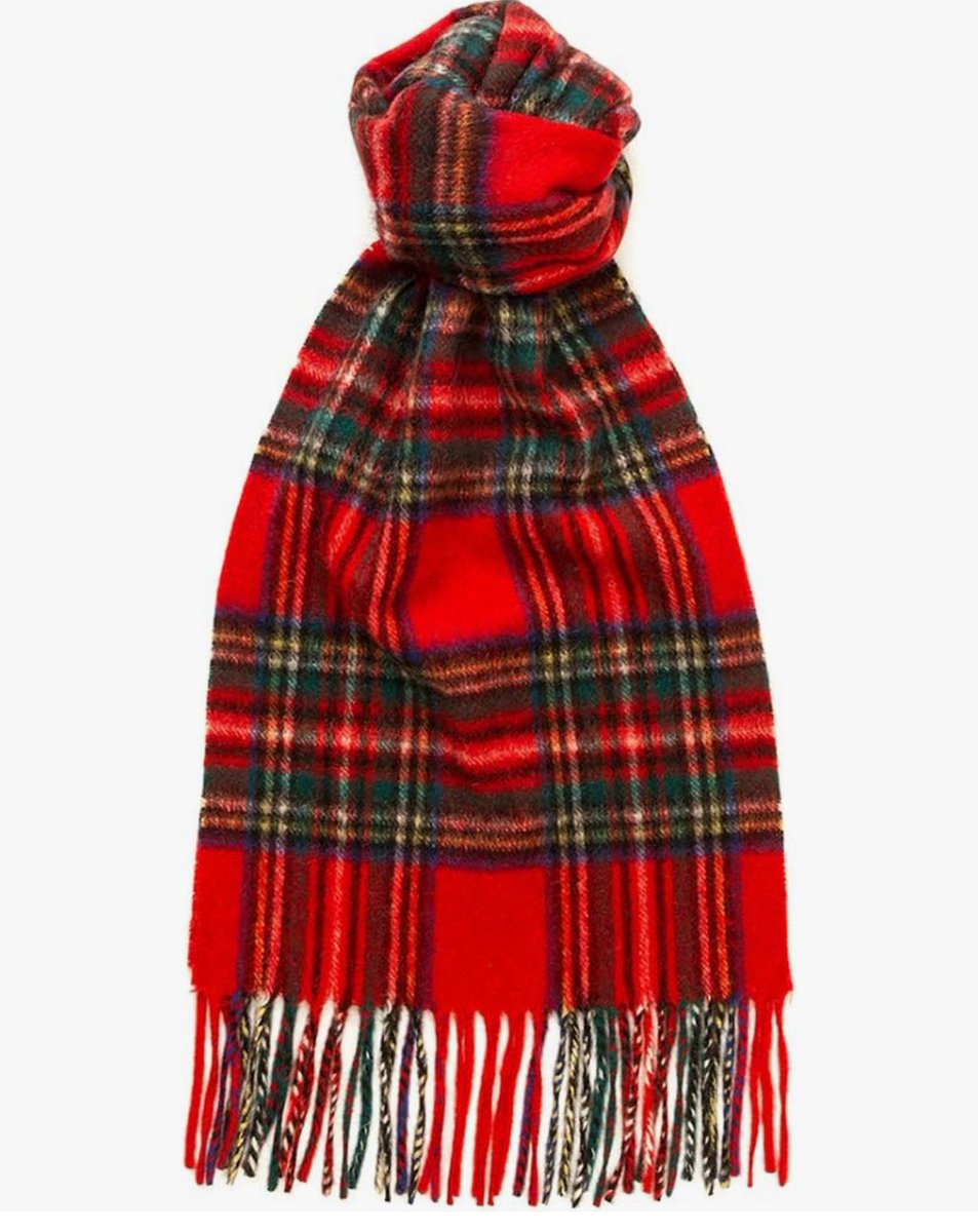 Wrap yourself in luxury with the Glen Isla 100% Cashmere Scarf in Tartan Royal Stewart Red, crafted right in the heart of Scotland. 🏴‍☠️ Each thread tells a story of heritage and warmth. #Cashmere #ScottishHeritage #TartanLove

amzn.to/3T1AHys