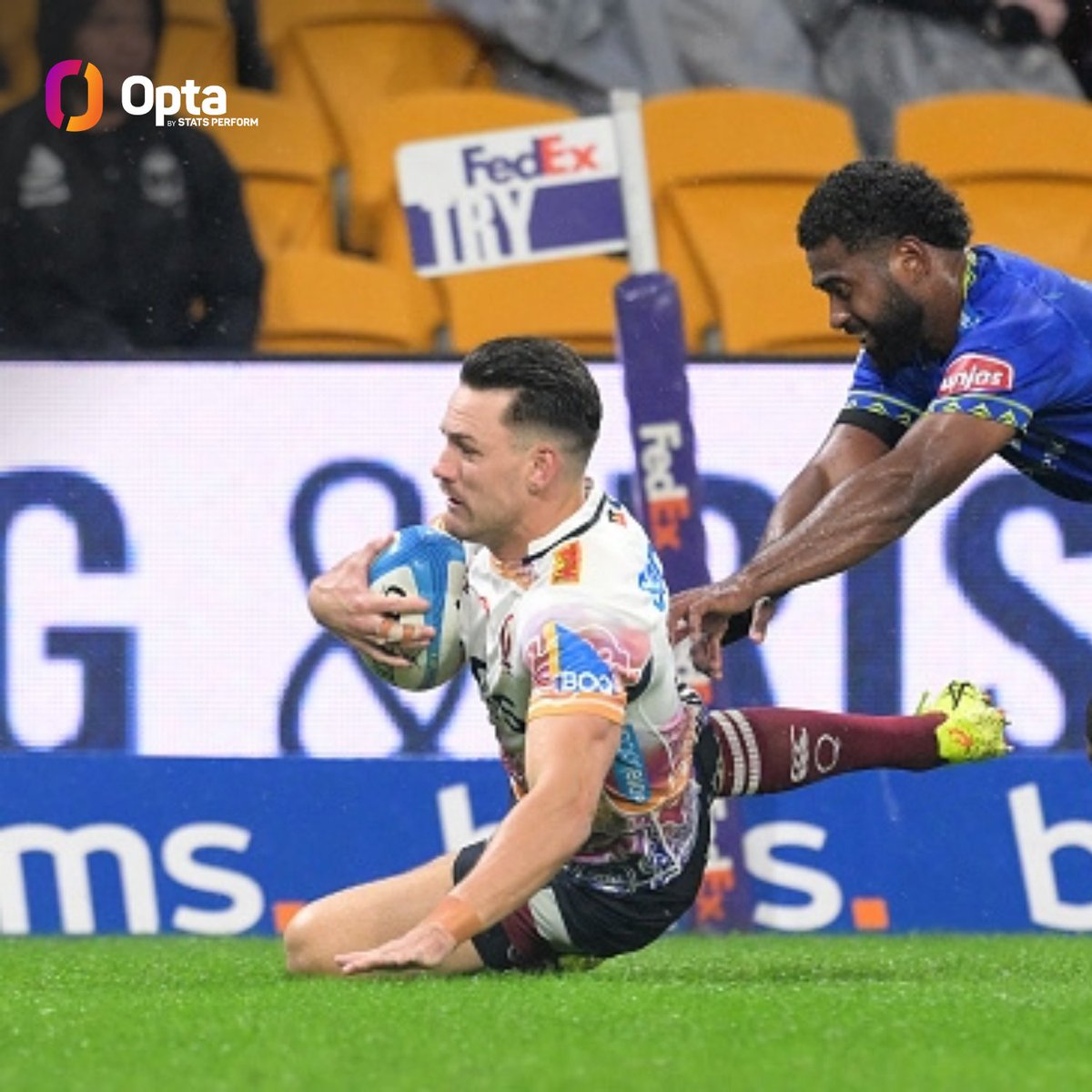 4 - Lachie Anderson's (<a href="/Reds_Rugby/">Queensland Reds</a>) 4 tries tonight is the joint-most by an Australian player in a match in <a href="/SuperRugby/">Super Rugby Pacific</a> history. Club. #SuperRugbyPacific #REDvDRU

4 - Joe Roff for ACT Brumbies v Sharks (29 March 1996)
4 - Drew Mitchell for NSW Waratahs v Lions (12 March 2010).