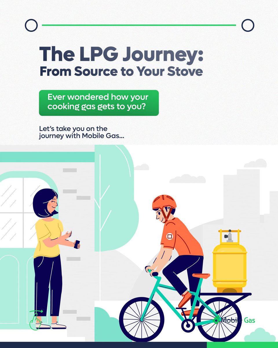 mymobilegas's tweet photo. Have you ever wondered how LPG reaches your doorstep? 🤔

Discover the journey from sourcing to delivery and how Mobile Gas ensures top-notch quality and safety every step of the way. 

With Mobile Gas, you’re not just getting LPG, you’re getting peace of mind.

#LPGJourney https://t.co/Z9GXisgsJJ