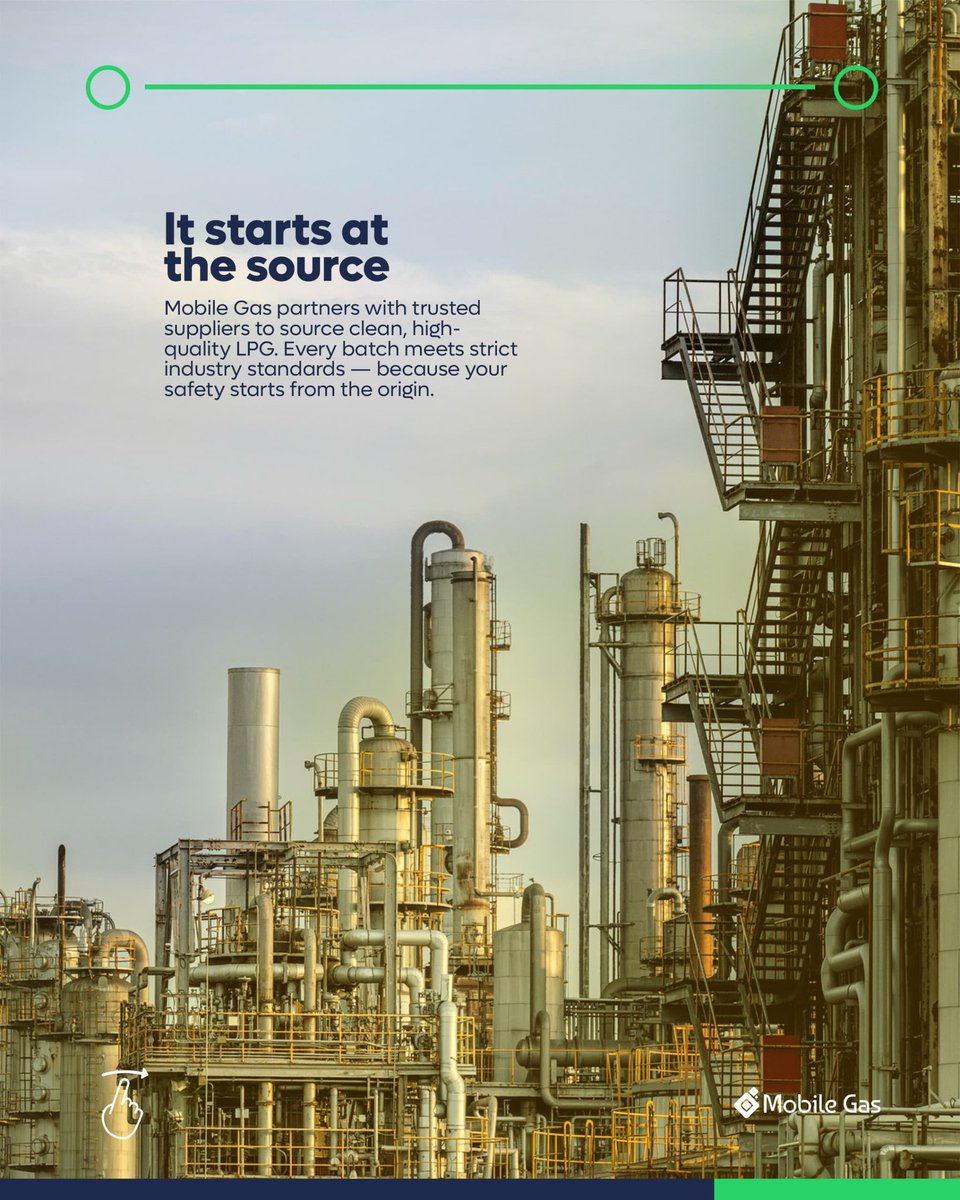mymobilegas's tweet photo. Have you ever wondered how LPG reaches your doorstep? 🤔

Discover the journey from sourcing to delivery and how Mobile Gas ensures top-notch quality and safety every step of the way. 

With Mobile Gas, you’re not just getting LPG, you’re getting peace of mind.

#LPGJourney https://t.co/Z9GXisgsJJ