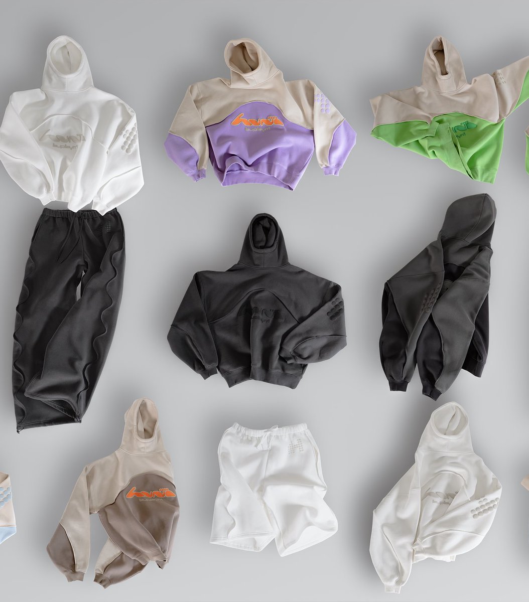 First Huni Hoodie day 2025 tomorrow. Here’s everything you can get. All the hoodies, joggers and shorts will return. Every colorway. See you tomorrow