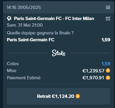 fekahdesbois's tweet photo. Bet pour ce soir ➡️

PSG gagnera la final 🟢
200€ dans les like / rt si ça passe comme d'hab ❤️

Tu veux jouer sur le même book que moi et profiter de l'offre des 50€ offert ➡️https://t.co/m9D4DtL39i

Bonne chance à tous on se matte le match ce soir 😇

#TeamParieur https://t.co/4xKJdphSWk