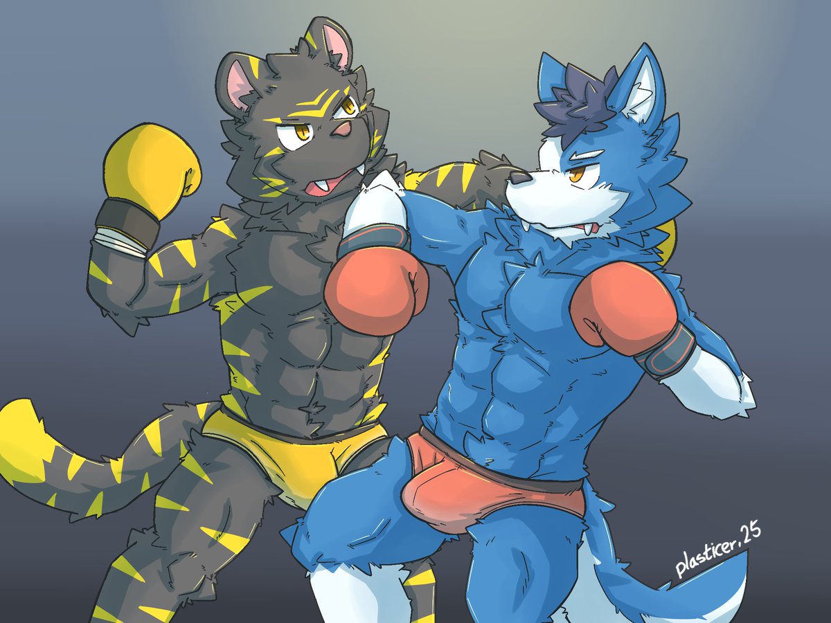 [Birthday giftart for <a href="/Hexamon10221062/">克斯蒙（Hexamon ）</a>]
Fight hard!🥊