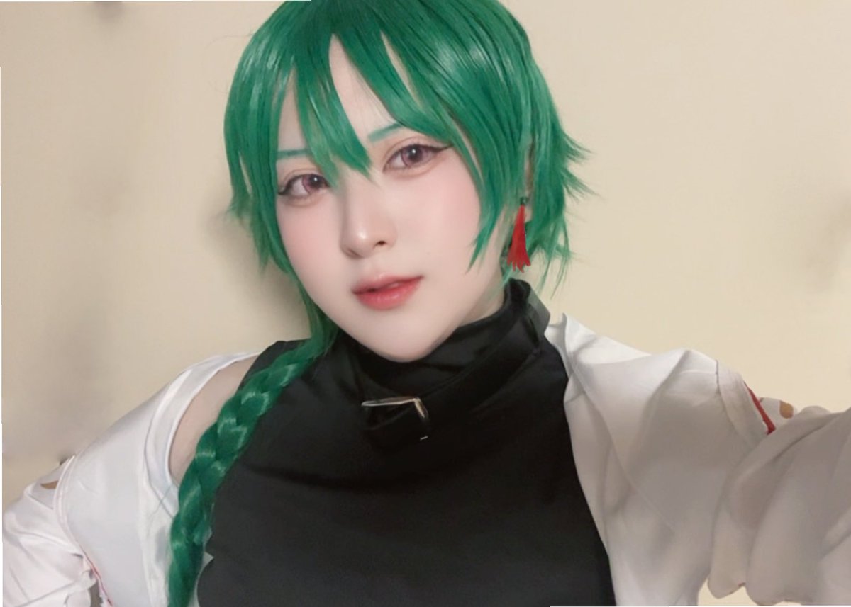 000xcgg's tweet image. 🌈🕒コスプレ

緑仙🐼

初出し初ジャンル
 #にじさんじコスプレ