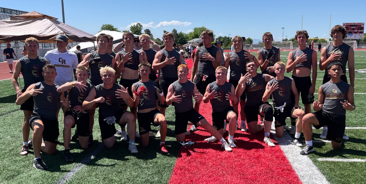 Slade Parsons (@slade_parsons) on Twitter photo Proud of my team yesterday. Went 5-0 in the American Fork 7v7 Tournament; Skyridge, Spanish Fork, Weestlake, American Fork, and Corner Canyon. Next up BYU tourney next weekend! 🤙🏈
#litework #pulltherope <a href="/kelling_everett/">Everett Kelling</a> <a href="/coachtyehiatt/">Tye Hiatt</a> <a href="/Dylan_Crowley16/">Dylan Crowley</a> Proud of my team yesterday. Went 5-0 in the American Fork 7v7 Tournament; Skyridge, Spanish Fork, Weestlake, American Fork, and Corner Canyon. Next up BYU tourney next weekend! 🤙🏈
#litework #pulltherope <a href="/kelling_everett/">Everett Kelling</a> <a href="/coachtyehiatt/">Tye Hiatt</a> <a href="/Dylan_Crowley16/">Dylan Crowley</a>