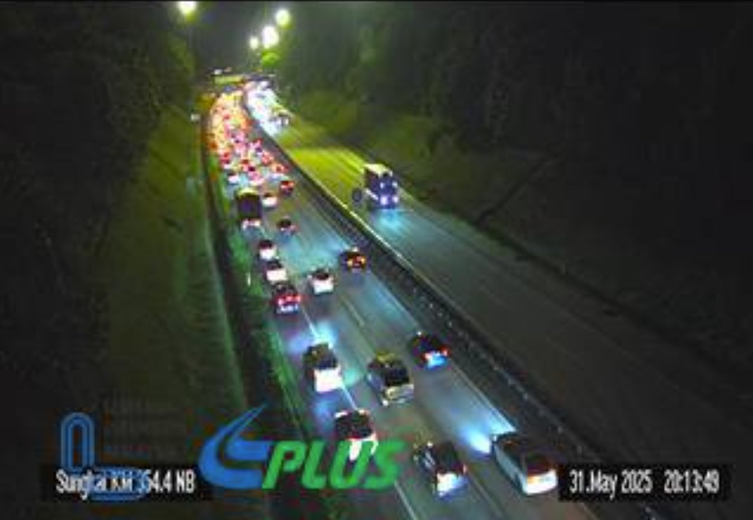 Laporan trafik semasa (31/05/25 | 8.15pm)

#peraktu LEBUHRAYA PLUS: Sesak 8 kilometer Sungkai ke Bidor disebabkan ada kemalangan di lorong kiri KM349.