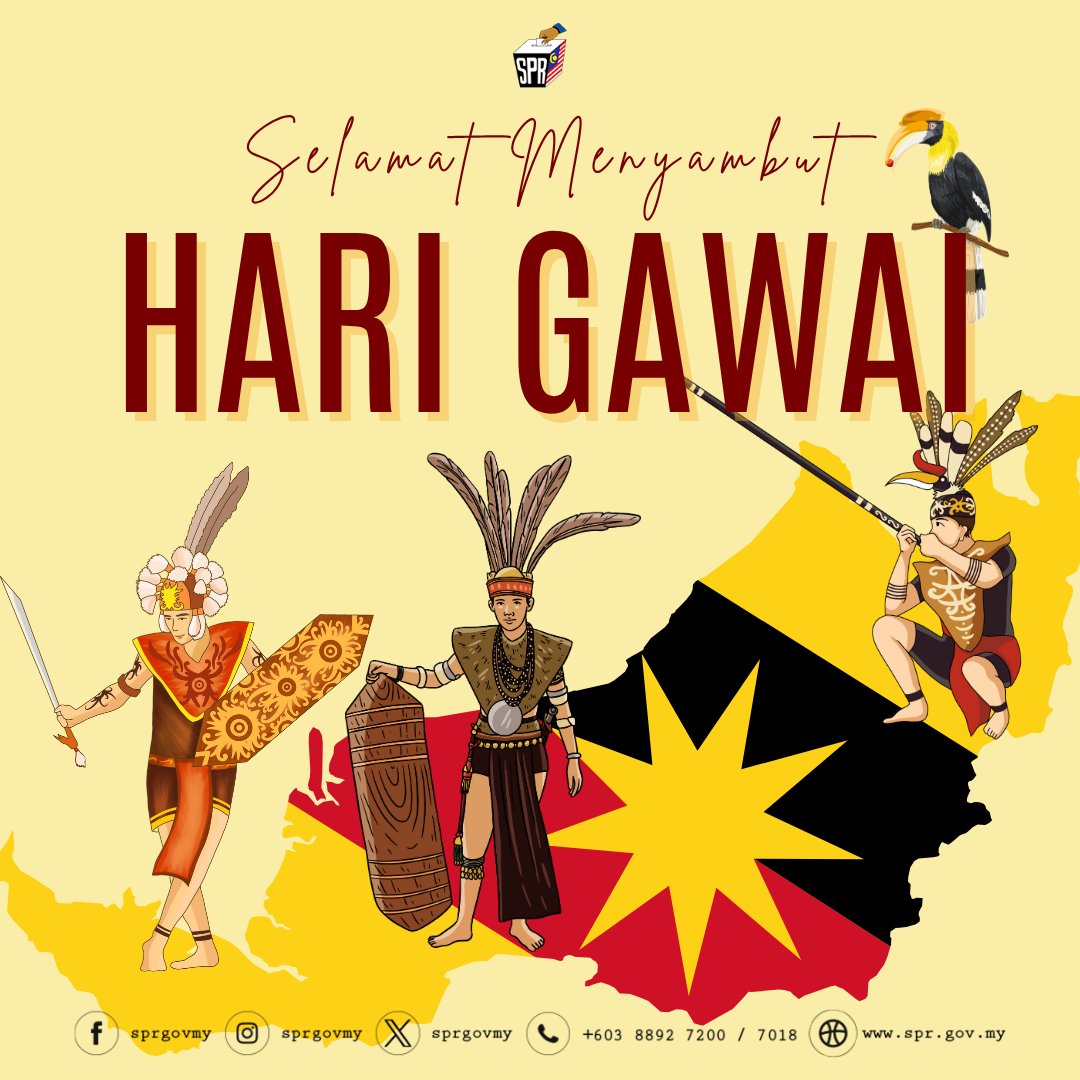 Selamat Menyambut Gawai Dayak!
