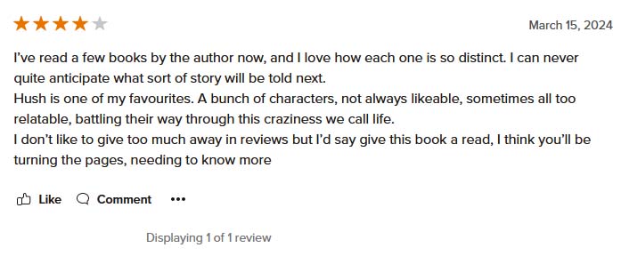 Like reading? Why not try mybook.to/hushnovel Its really rather good 😆