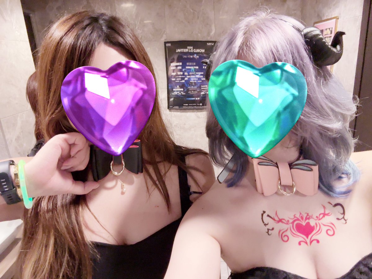 髪染めてたら大遅刻🏃‍♀️
👈🏻大天才美容師リア友🎀
 #ティプシー