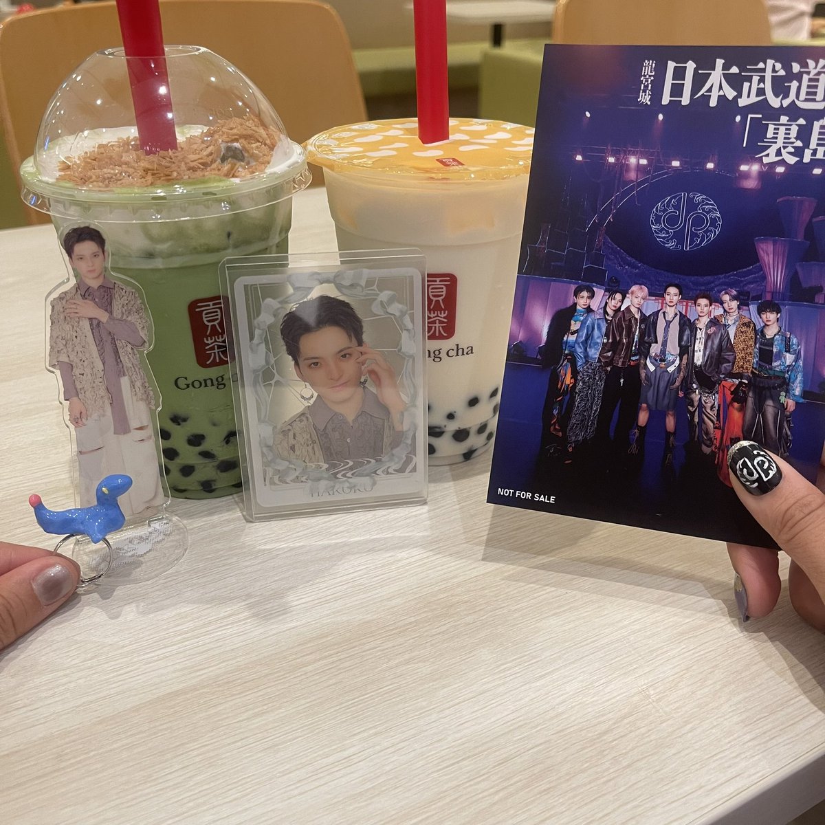 n_coffee_dp's tweet photo. お見送り会、齋木春空さんにしっっっかりねっしーちゃん反応してもらえて...初めての対面でこれはもう一生大切に出来る思い出になった...ありがとうございます😭🩵 https://t.co/TFl8jmqJWb