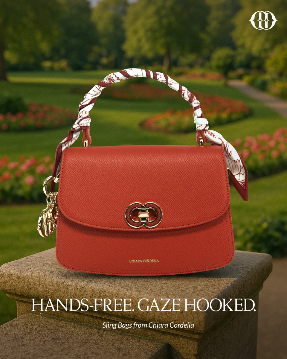 ChiaraCordelia's tweet image. Be it casual strolls, a business affair or a night in the town, leave eyes stunned with the regal British aesthetic of these sling bags by your side. 

Shop the Blooming Tale collection.

#ChiaraCordelia #SlingBags #BloomingTalecollection #DaughterOfTheSea #janeausten