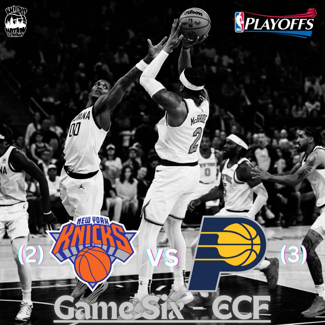 Können wir die Serie für ein Game 7 zurück nach New York bringen?

Ab 2Uhr kämpfen wir bei den Indiana Pacers um unsere Saison!

#nyk #hustle #defense #tough #fighter #newyork 
#knicks #pacers
#playoffs #gonygonygo #newyorkforever #KNG #AusDirwirdUns #onefamily 🙌🏼🗽🏀