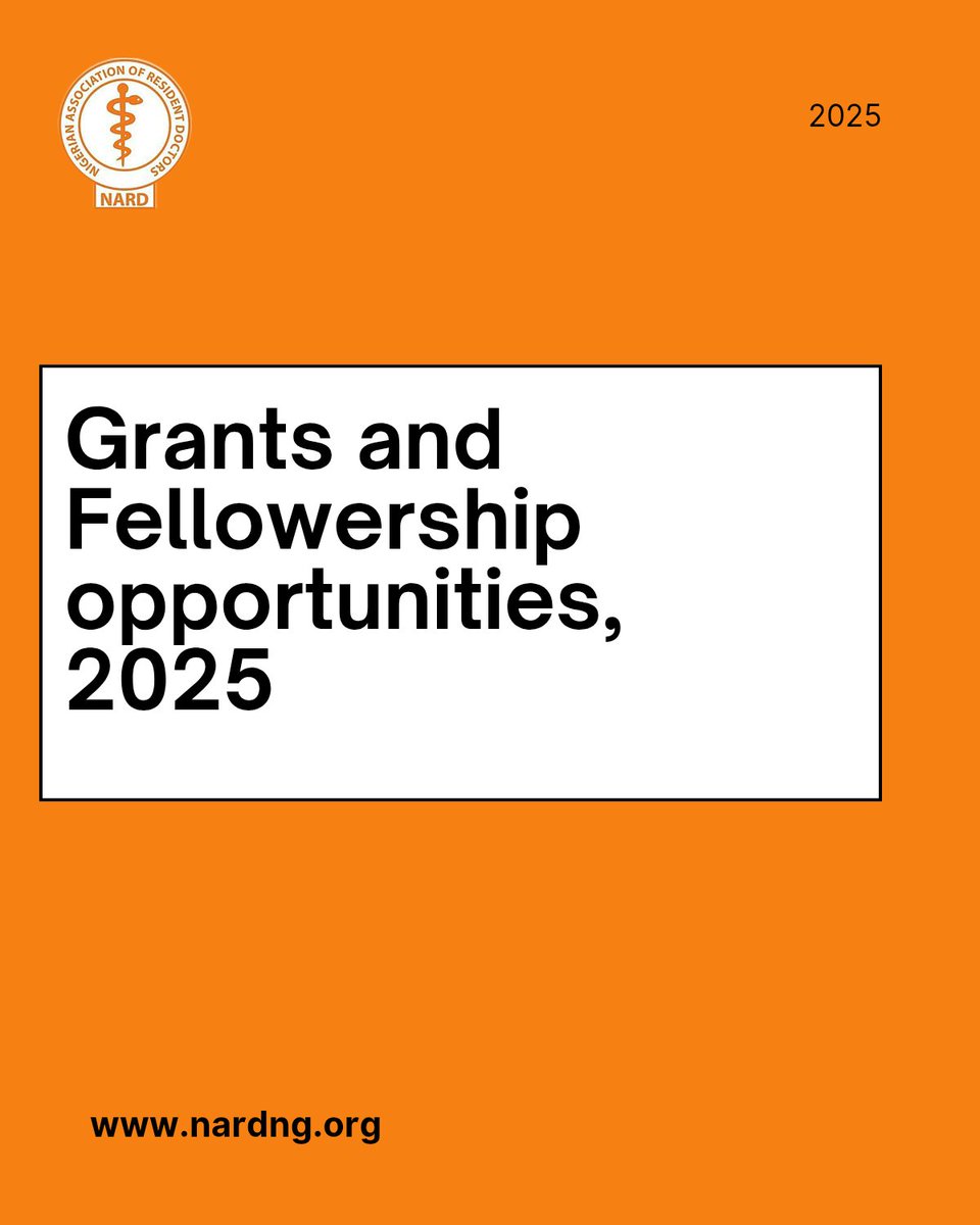 NARD (@nard_nigeria) on Twitter photo In partnership with Momentum Healthcare Solutions LTD, <a href="/momentumHCare/">Momentum Healthcare</a>, our official media, capacity development, and partnerships consultant, we bring grant opportunities worth over $100,000.
Short thread.... In partnership with Momentum Healthcare Solutions LTD, <a href="/momentumHCare/">Momentum Healthcare</a>, our official media, capacity development, and partnerships consultant, we bring grant opportunities worth over $100,000.
Short thread....
