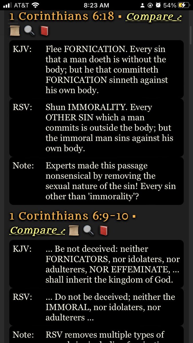 Octavitone's tweet image. Are you going to check yourself or continue to deflect? Here are some direct quotes. Did you know RSV is rooted in the prot KJ? And yet is far worse.