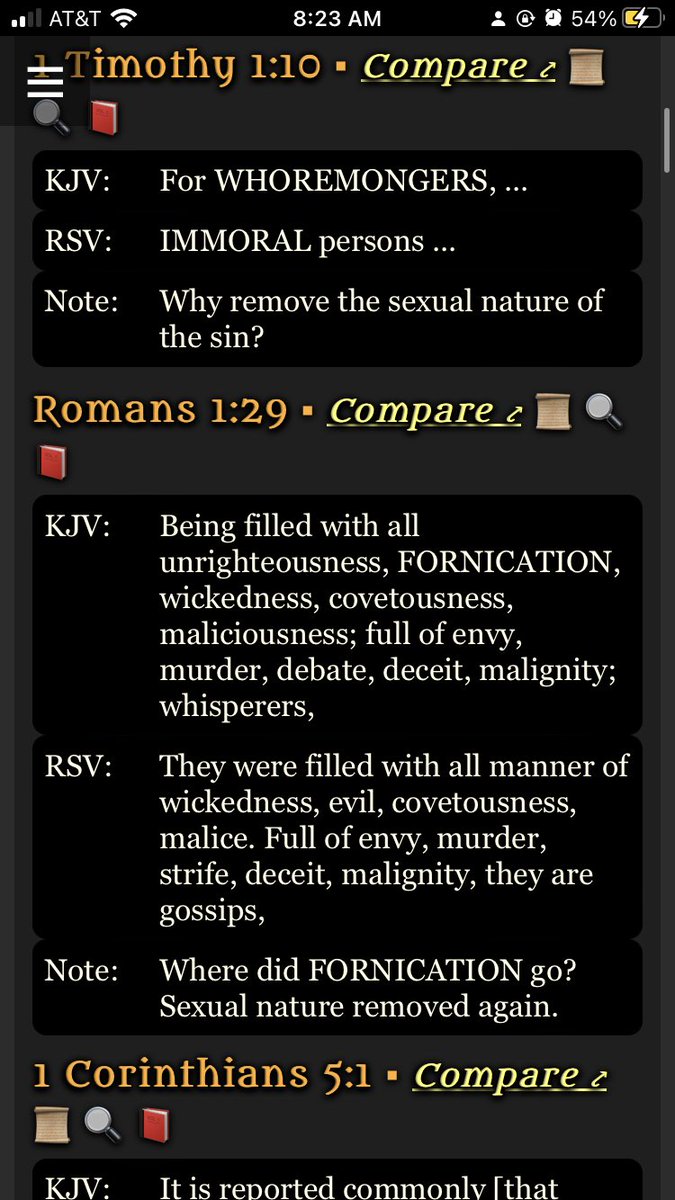 Octavitone's tweet image. Are you going to check yourself or continue to deflect? Here are some direct quotes. Did you know RSV is rooted in the prot KJ? And yet is far worse.