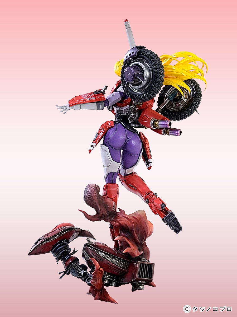 機甲創世記モスピーダ
1/10 フーケ・エローズ  
トレフェスオンライン19にて販売予定です。
 #TFO19 #トレフェスオンライン19 #機甲創世記モスピーダ #フーケ・エローズ