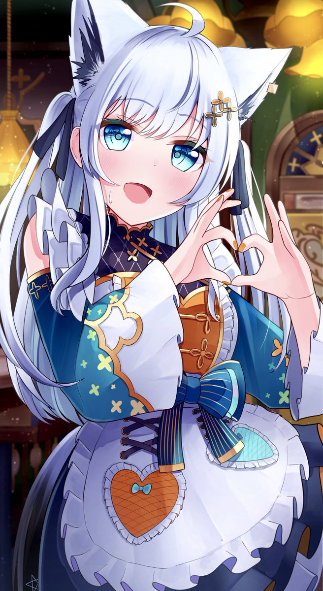 oftnart's tweet photo. #絵フブキ
新米メイドの白上さん概念 https://t.co/7NmdRkTLzF