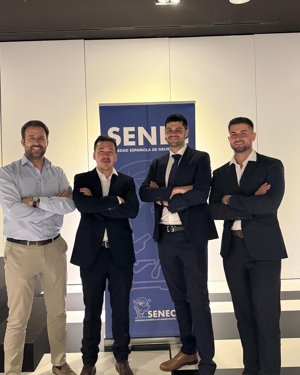 GFeijoo_NS's tweet image. Otra SENEC compartiendo grandes momentos en Zaragoza con colegas y amigos. Gracias al comité por dejarnos mostrar nuestra experiencia e innovaciones en base de cráneo del H.U. La Paz.
#Hipófisis #3Dprinting #pitNET #Adenoma #Zaragoza #Acromegalia #KissingCarotids