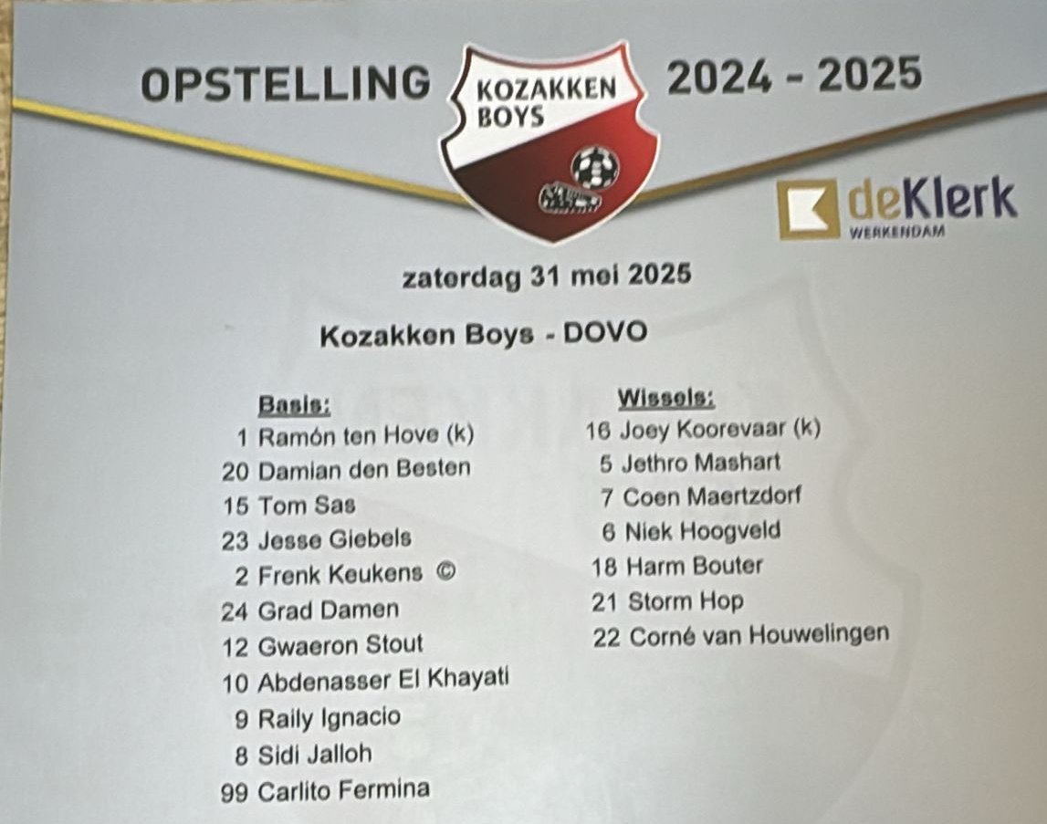 DOVO LiveScore tweet media