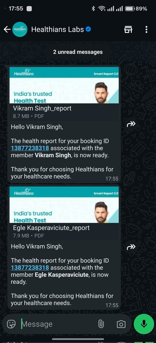 Vikramatrix's tweet photo. @dsahni_01 @healthians - jst gt a call from your team giving generic answers, without learning about the problem. Then gave wrong info..fyi - our final reports are incomplete ( not partial, final reports). Can we have someone more serious attend to this? #patheticExperience https://t.co/g6OUwFogko