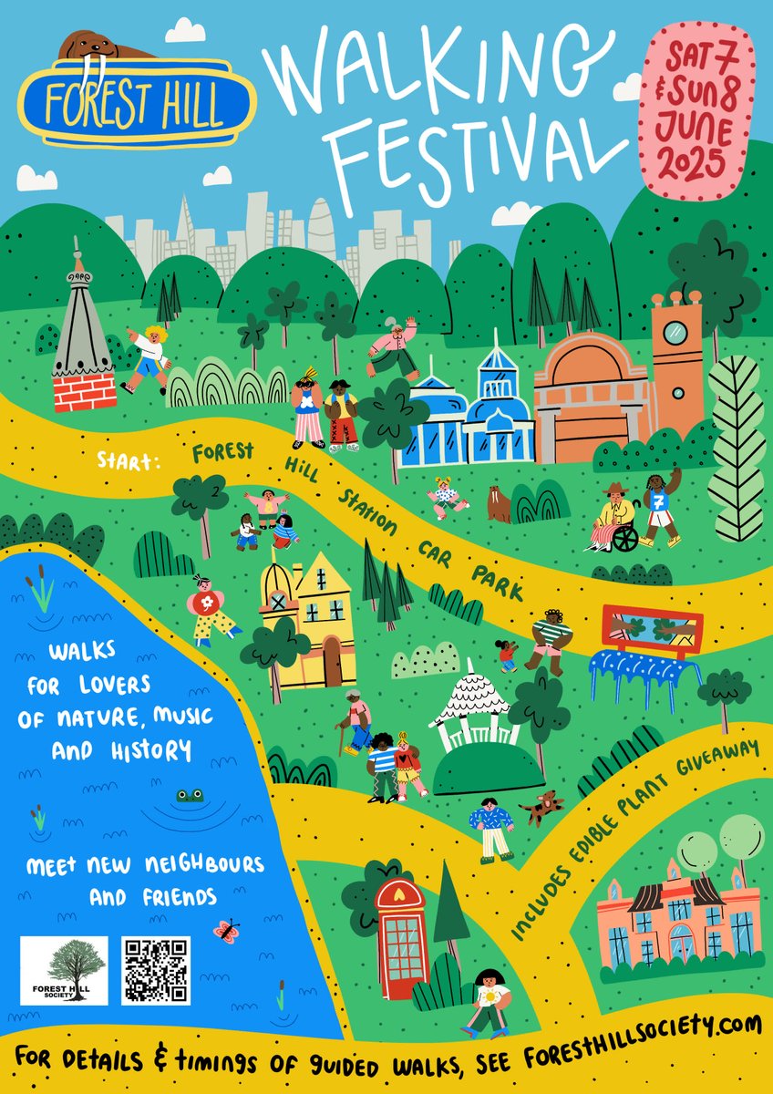 Excited for the Forest Hill Walking Festival? Join us next week for a weekend of exploration and fun. 🌳🎉 #ForestHillFestival #ExploreMore #se23