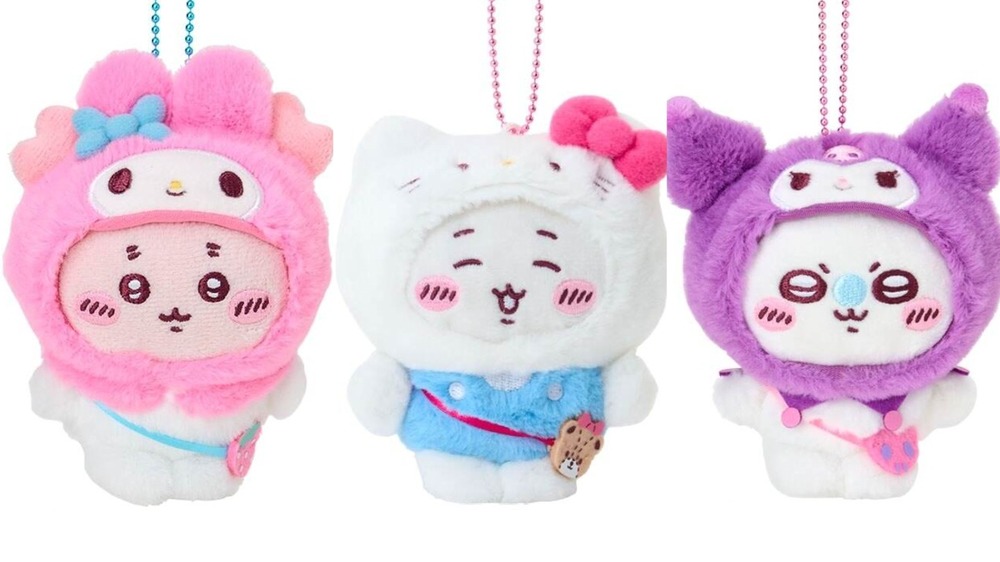 「ちいかわ×サンリオキャラクターズ」うさぎのポムポムプリン“なりきり”ぬいぐるみなど全21アイテム - fashion-press.net/news/134211