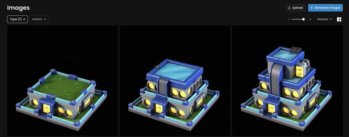 emmanuel_2m's tweet image. Controlled evolution of an isometric structure – all done in Scenario, in 3 simple steps:

1️⃣ Generated the base building w. a LoRA ("5 floors")

2️⃣ Inpainted to remove each floor (still using the LoRA for consistency)

3️⃣ Then animated the transformation using PixVerse 4.5 👇🧵