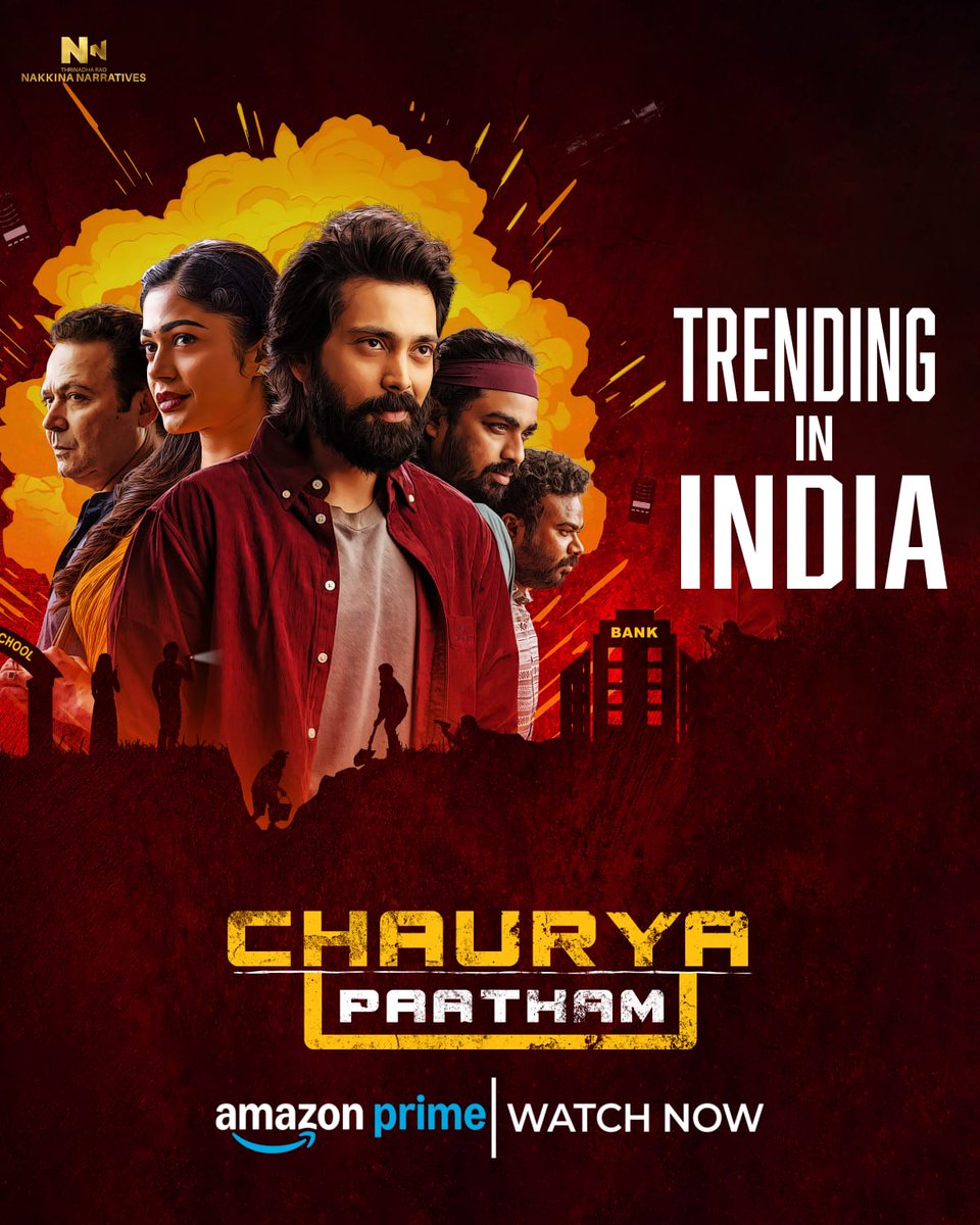 Ramesh Bala (@rameshlaus) on Twitter photo It’s not just a heist… it’s a haunting.
#ChauryaPaatham – now trending in India on @primevideoin
!
➡️ app.primevideo.com/detail?gti=amz…
<a href="/indhraram/">Velivela Indhra Ram</a> <a href="/payal_radhu/">Payal Radhakrishna</a> <a href="/TrinadharaoNak1/">Trinadharao Nakkina</a> <a href="/NGollamari/">Nikhil Gollamari</a> <a href="/Karthik_gatta/">Karthik Gattamneni</a> <a href="/davzandrockz/">DavZanD</a> <a href="/Srinagendra_Art/">Srinagendra Tangala</a> <a href="/uthuraa/">Uthura Parthasarathy</a> @rajeevco <a href="/Iconmusicsouth/">ICON Music South</a> It’s not just a heist… it’s a haunting.
#ChauryaPaatham – now trending in India on @primevideoin
!
➡️ app.primevideo.com/detail?gti=amz…
<a href="/indhraram/">Velivela Indhra Ram</a> <a href="/payal_radhu/">Payal Radhakrishna</a> <a href="/TrinadharaoNak1/">Trinadharao Nakkina</a> <a href="/NGollamari/">Nikhil Gollamari</a> <a href="/Karthik_gatta/">Karthik Gattamneni</a> <a href="/davzandrockz/">DavZanD</a> <a href="/Srinagendra_Art/">Srinagendra Tangala</a> <a href="/uthuraa/">Uthura Parthasarathy</a> @rajeevco <a href="/Iconmusicsouth/">ICON Music South</a>