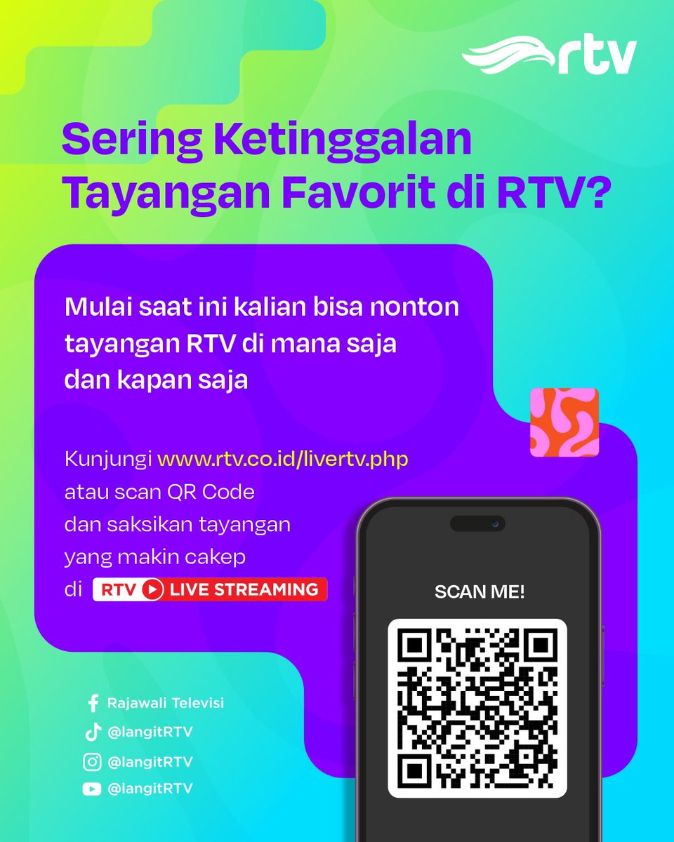 Penasaran kan di balik issue viral ada fakta apa aja?

Update terus di OBRAL "Obrolan Viral" setiap Sabtu - Minggu pkl. 22.00 WIB di RTV

#ObralRTV #RTVDigital