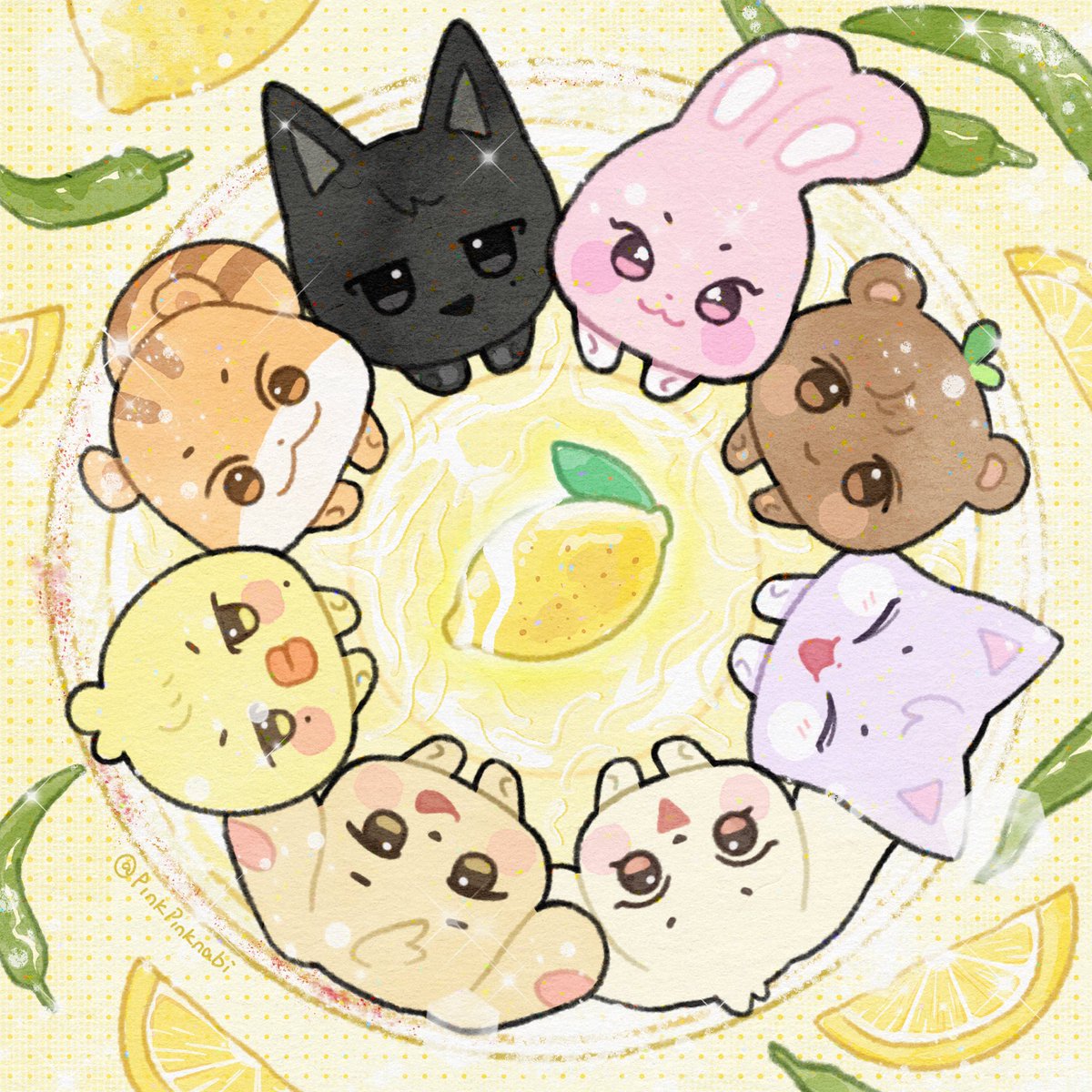 Pinkpinknabi's tweet photo. 🍋?🌶️？
#ATEEZ #에이티즈 #ANITEEZ #애니티즈
#ATEEZfanart https://t.co/BLW6dXL3Pt