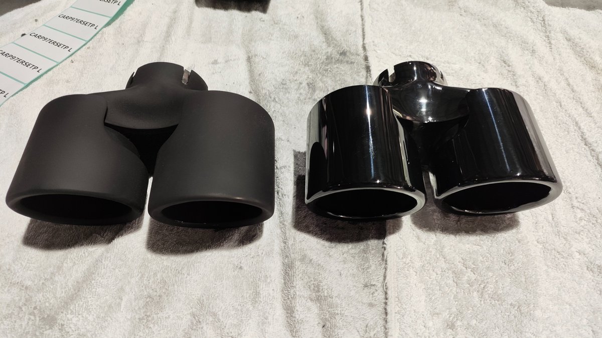 Black dual outlets SS304 tips
#exhaust #exhausts #exhausttips #exhaustpipe #performance #exhaustsystem