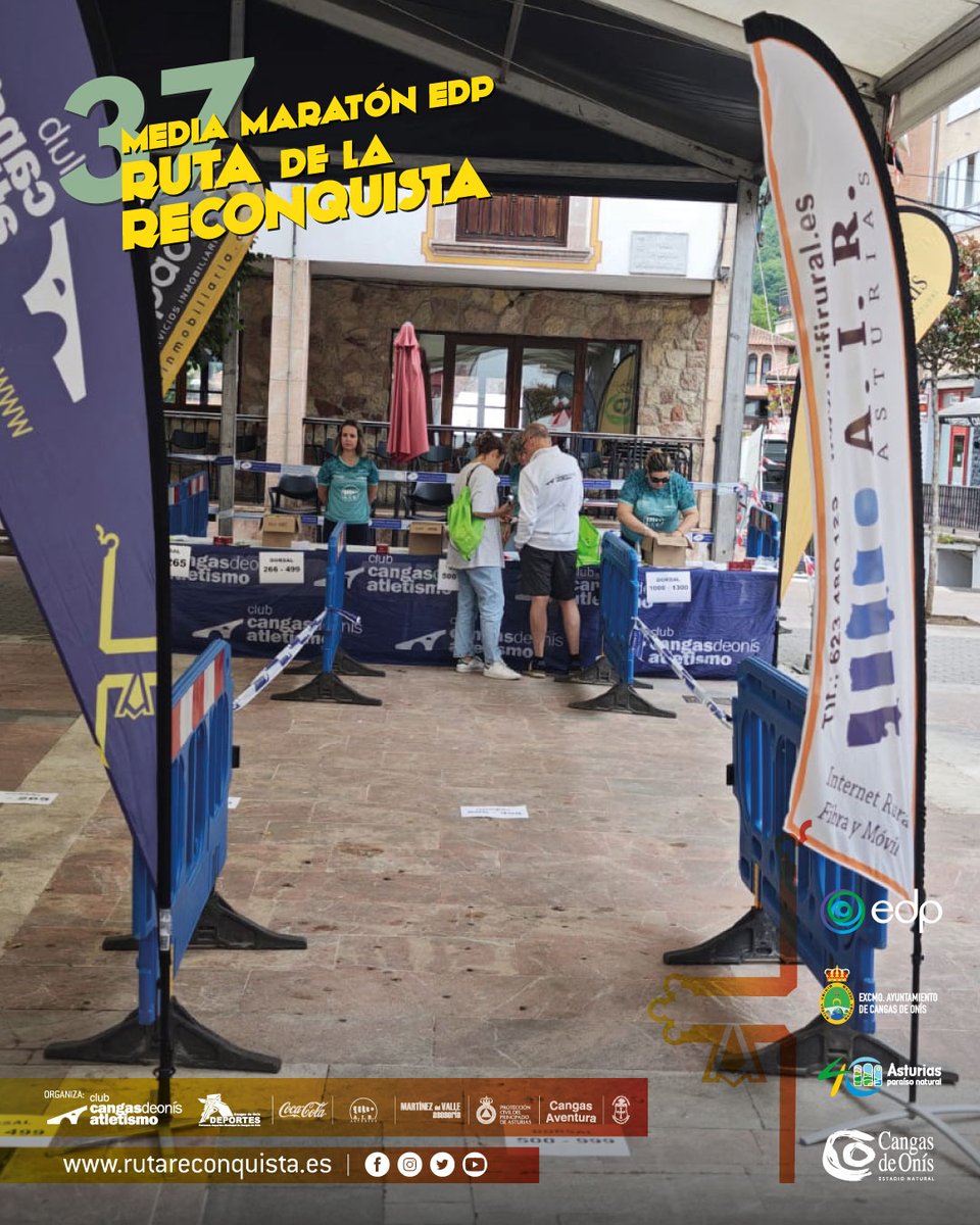 ⏰ ¡Recuerda! La entrega de dorsales finaliza hoy a las 16:30 h.
Evita agobios: ven con tiempo y facilita el trabajo del voluntariado. 🙌
No se admitirán inscripciones de última hora ni cambios de titularidad.
#rutareconquista #running #VuelvealParaíso #ParaísoNatural