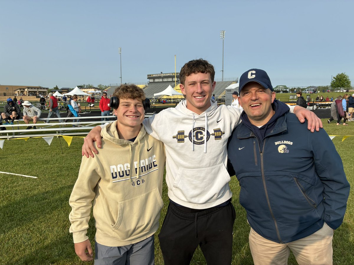 Chelsea High School Track and Field (@chelsea_speedtf) on Twitter photo Gibby and Beckett are here and ready to go for the state meet! We let Schumann tag along!
<a href="/ChelseaBulldogs/">Chelsea Athletics</a> <a href="/ChelseaFB_SEC/">Chelsea HS Football</a> <a href="/ChelseaBoysHoop/">ChelseaBoysHoop</a> Gibby and Beckett are here and ready to go for the state meet! We let Schumann tag along!
<a href="/ChelseaBulldogs/">Chelsea Athletics</a> <a href="/ChelseaFB_SEC/">Chelsea HS Football</a> <a href="/ChelseaBoysHoop/">ChelseaBoysHoop</a>