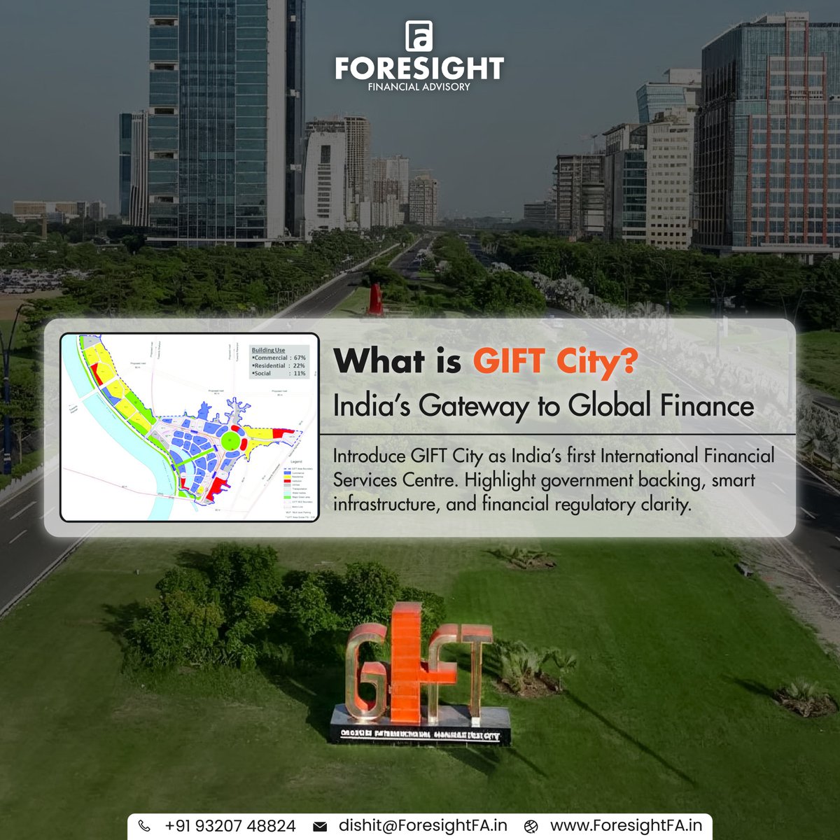 ForesightFA's tweet photo. A new era of financial innovation is here. GIFT City is India’s visionary step toward becoming a global hub for finance and fintech.

#ForesightFinancialAdvisory #GIFTCity https://t.co/tA1OHyGkxL