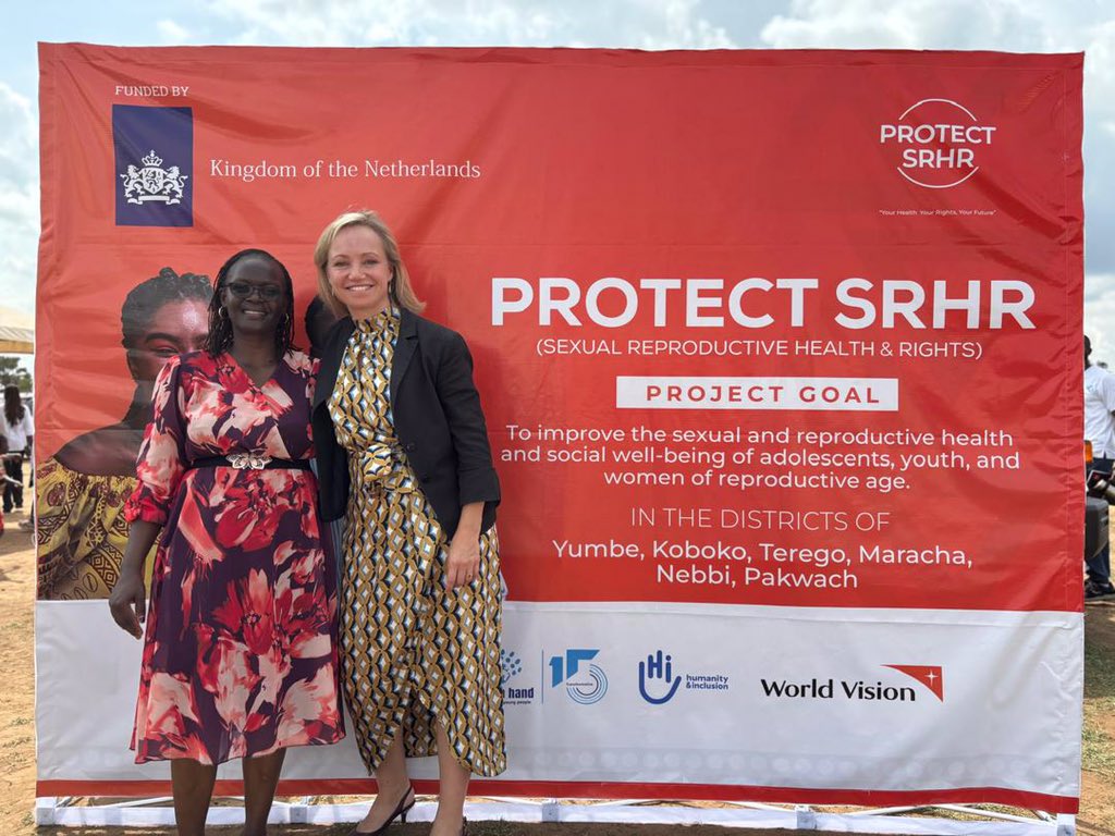 NLinUganda's tweet image. We proudly launch PROTECT in collaboration with implementing partners and government actors, reaffirming our commitment to improving access to #SRHR and ending #GBV. Thank you @HonHudaOleru and @MorikuJoyce for gracing the launch with your presence. #ProtectSRHR #WomenUganda2025+