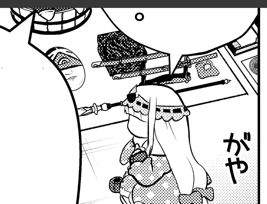 気づいた人だけ気づいてくれれば嬉しいよってネタたまに入れるけど自分で描いた後に忘れてるってことに最近気がついたので遊んでいるシーン備忘録 