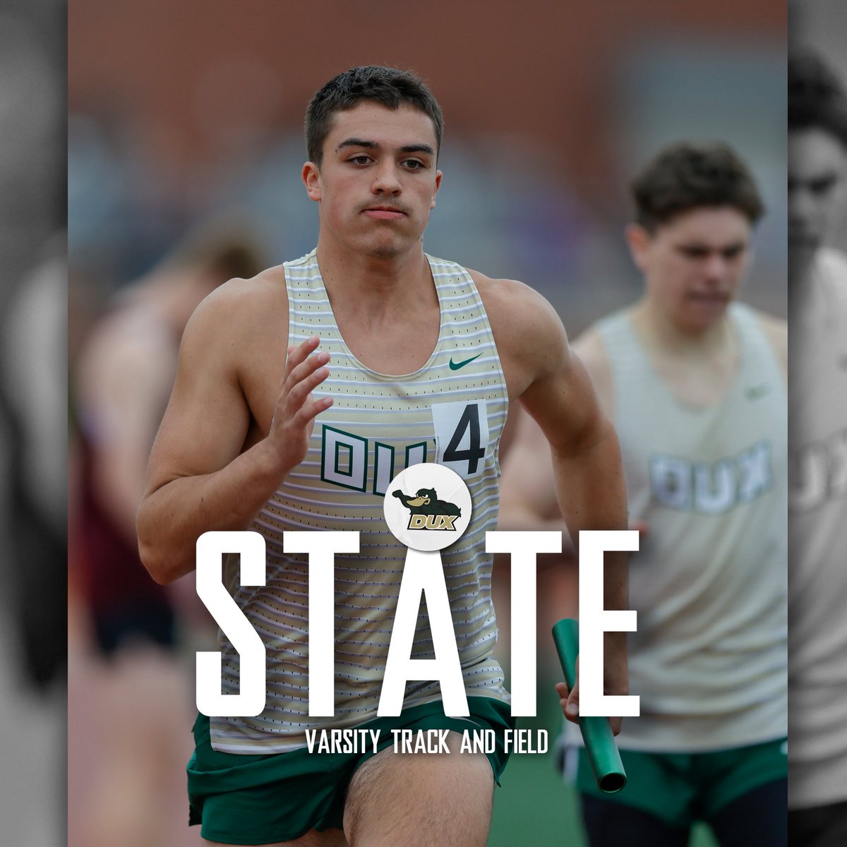 Good luck to our boys track team members competing in the MHSAA D1 state meet at East Kentwood today!

Reagan Page
Brandon Holman
Trey Sloothaak
Keaton Hendricks
Robert Dodd
Joshua Dodd
Ben Greshaw
Keagan Smith
Clayton Ramsdell
Ethan Dalman
Xane Herrygers

Go Dux!