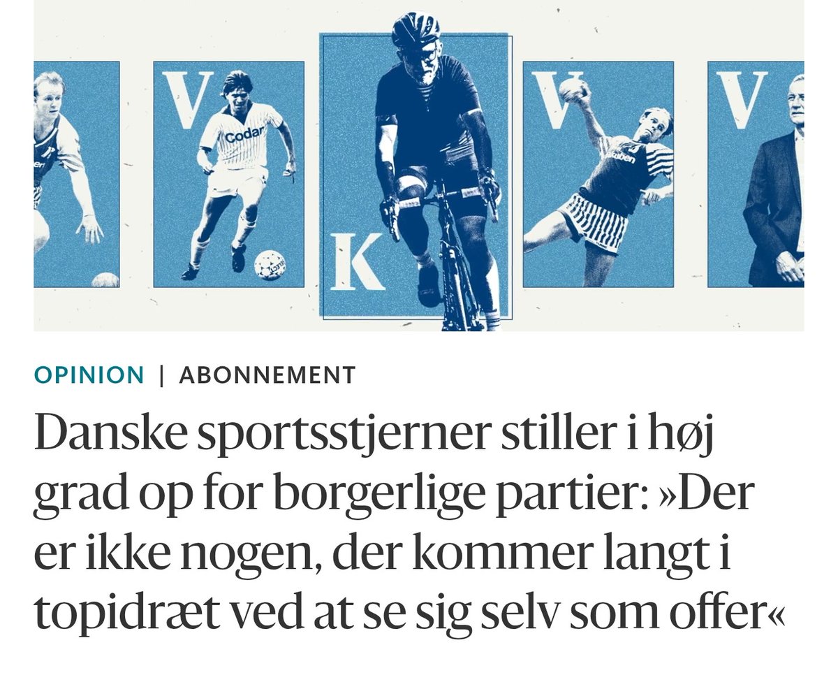 Er der nogen, der kommer langt inden for noget som helst, ved at se sig selv som offer? 
#dkpol #dkmedier