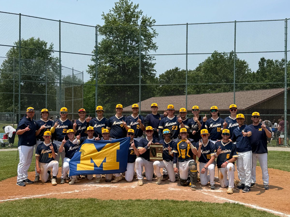 MHS Athletics (@marionwildcats) on Twitter photo Baseball (Centralia Regional Final):
Wildcats 9 Centralia 1 Final
Cats are back to back regional champions! They will advance to the Triad Sectional next week!
<a href="/RRSportsCentral/">River Radio Sports Central</a> <a href="/section618/">Section618.com</a> <a href="/STLhssports/">STLhighschoolsports</a> <a href="/WGGH_Radio/">WGGH Radio</a> <a href="/1035ESPN/">1035ESPN</a> <a href="/areasports/">AreaSports.net</a> <a href="/wmixsports/">WMIX Sports</a> Baseball (Centralia Regional Final):
Wildcats 9 Centralia 1 Final
Cats are back to back regional champions! They will advance to the Triad Sectional next week!
<a href="/RRSportsCentral/">River Radio Sports Central</a> <a href="/section618/">Section618.com</a> <a href="/STLhssports/">STLhighschoolsports</a> <a href="/WGGH_Radio/">WGGH Radio</a> <a href="/1035ESPN/">1035ESPN</a> <a href="/areasports/">AreaSports.net</a> <a href="/wmixsports/">WMIX Sports</a>