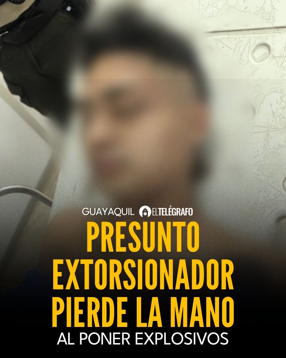 #Seguridad | Un intento de extorsión en Guayaquil terminó mal para el agresor, quien perdió su mano. Fue aprehendido por la Policía Nacional. #LéaloEnET: is.gd/s9yOq3