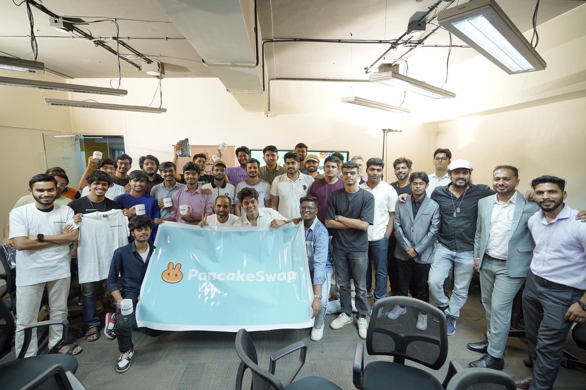Qamar Rizwani (@qrizwani) on Twitter photo Great meeting amazing Web3 folks at the #PancakeSwapIndia event in Mumbai today!
Big thanks to <a href="/PancakeSwap/">PancakeSwap</a> for bringing us together! 🙌 Great meeting amazing Web3 folks at the #PancakeSwapIndia event in Mumbai today!
Big thanks to <a href="/PancakeSwap/">PancakeSwap</a> for bringing us together! 🙌