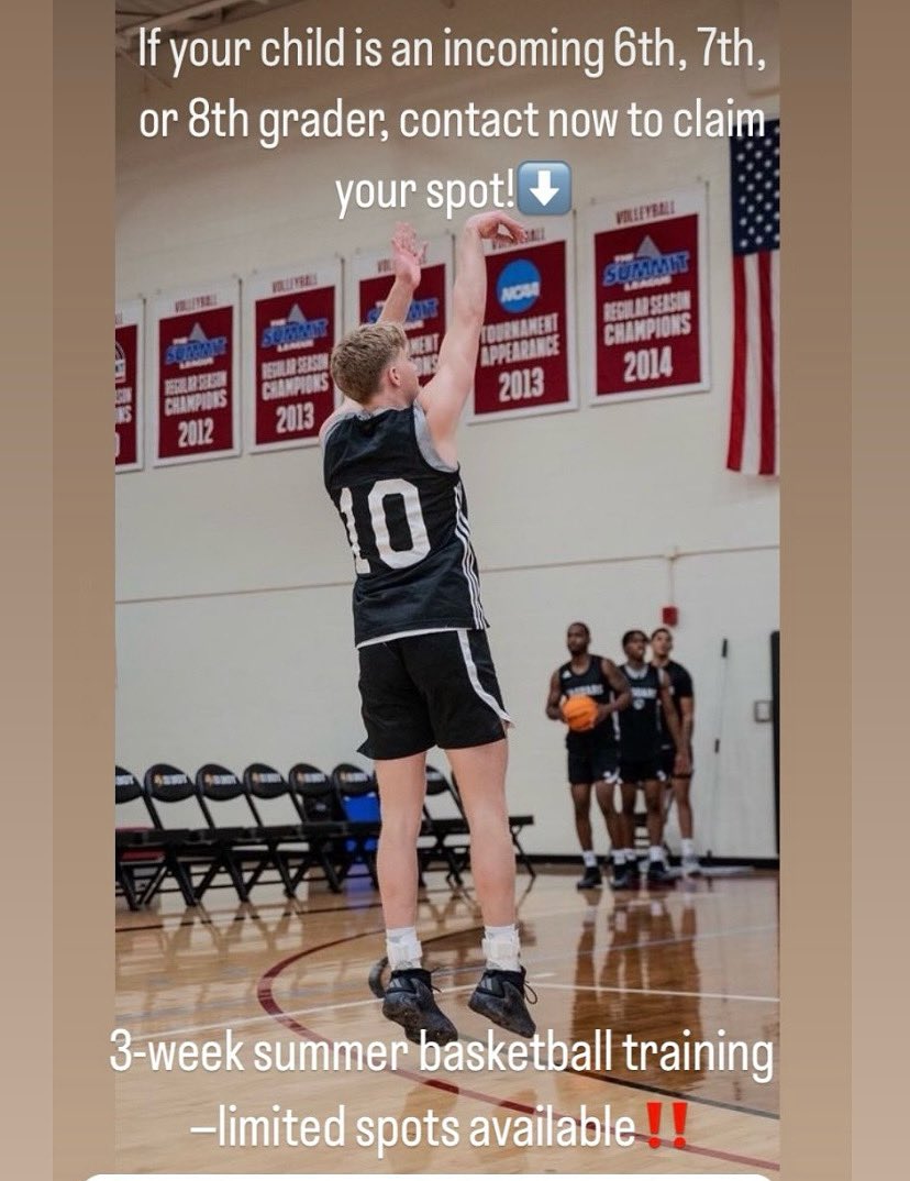 Sarah (Hurrle) Kegerreis (@sarah_kegs) on Twitter photo Roncalli Friends with middle schoolers, don’t miss the chance for them to train with Drew🏀<a href="/RoncalliHoops/">Roncalli Basketball</a>
Sign up now, spots are limited ⬇️
sites.google.com/view/drewkeger… Roncalli Friends with middle schoolers, don’t miss the chance for them to train with Drew🏀<a href="/RoncalliHoops/">Roncalli Basketball</a>
Sign up now, spots are limited ⬇️
sites.google.com/view/drewkeger…