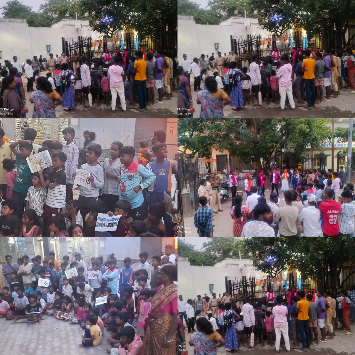 ಈ ದಿನ ಚಾಮರಾಜಪೇಟೆ ಪೊಲೀಸ್ ಠಾಣಾ ಸರಹದ್ದಿನಲ್ಲಿ #WorldNoTobaccoDay ವಿಶ್ವ ತಂಬಾಕು ರಹಿತ ದಿನದ ಅಂಗವಾಗಿ ರಂಗ ಜ್ಯೋತಿ ಕಲಾ ತಂಡ  ಮಲ್ಲೇಶ್ವರಂ ರವರಿಂದ ಬೀದಿ ನಾಟಕ ಮಾಡಿ ಸಾರ್ವಜನಿಕರಲ್ಲಿ ತಂಬಾಕು ಸೇವನೆಯಿಂದ ಆಗುವ ದುಷ್ಪರಿಣಾಮಗಳ ಬಗ್ಗೆ ಹಾಗೂ ಅದರಿಂದ ಜೀವನದ ಮೇಲೆ ಪರಿಣಾಮ ಬೀರುವ ಅಂಶಗಳ ಬಗ್ಗೆ ಜಾಗೃತಿ ಮೂಡಿಸಲಾಯಿತು.