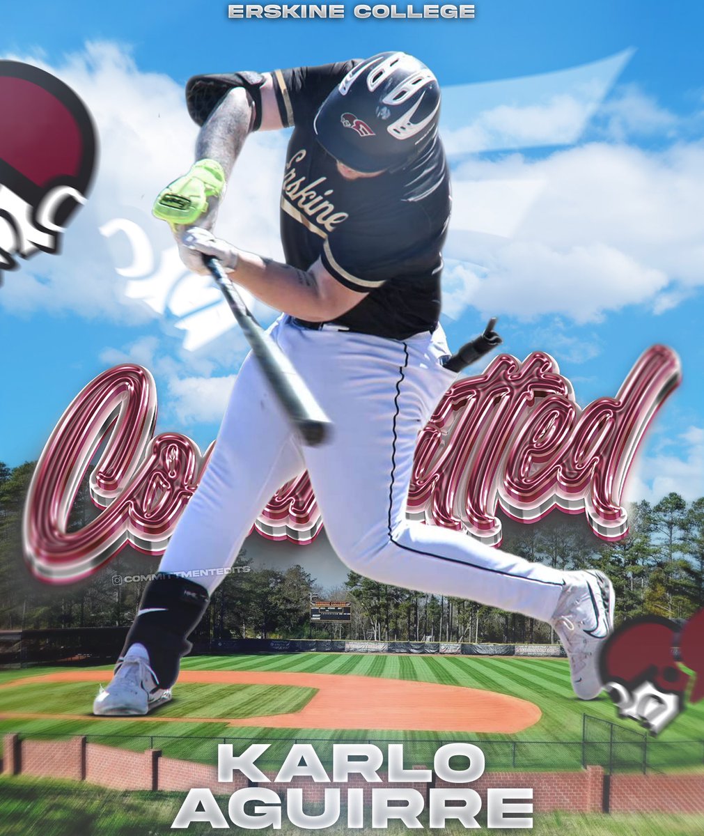 Karlo Aguirre (@karlo_aguirre) on Twitter photo I’m excited to announce that I will be furthering my athletic and academic career at Erskine College. I would like to thank the man above for making this possible, family, friends, and coaches who have made this journey unforgettable and truly exciting. <a href="/FleetBaseball/">Erskine College Baseball</a> I’m excited to announce that I will be furthering my athletic and academic career at Erskine College. I would like to thank the man above for making this possible, family, friends, and coaches who have made this journey unforgettable and truly exciting. <a href="/FleetBaseball/">Erskine College Baseball</a>