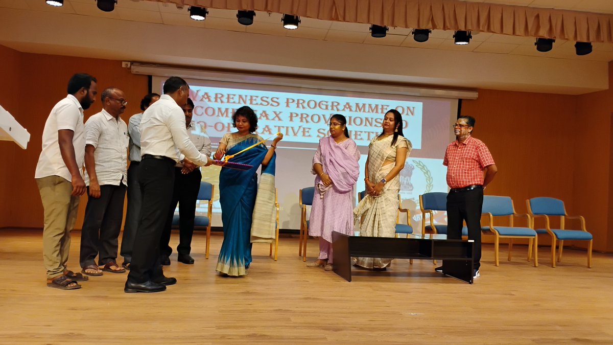 PCIT, Vijayawada organised an Outreach Program for Primary Agri Co-op Societies at Vijayawada on 30.5.2025. MD, APCoopBank,500 PACS CEOs &amp; senior Officers of Registrar Coop Societies attended. A Ready Reckoner Poster was released by PCIT Smt.Sunitha Billa. A Q&amp;A session was held.